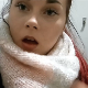 A pretty Italian girl records herself using a public restroom during the winter to piss in several scenes. Peeing only. Presented in 720P HD format. 163MB, MP4 file. About 8.5 minutes.